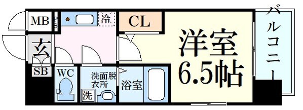 兵庫駅 徒歩15分 8階の物件間取画像